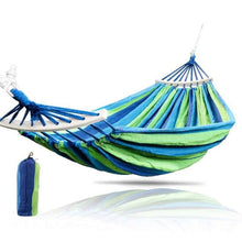 Load image into Gallery viewer, Outdoor Travel Hanging Chair Swing Chair Seat With 2 Pillows Garden Hiking Camping Hammock Bed Hanging Sleep Bag