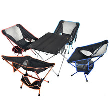 Load image into Gallery viewer, Portable Foldable Folding Table Chair Desk with Pocket Camping Traveling Outdoor Picnic 7075 Aluminium Alloy Ultra-light M L