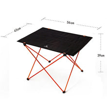 Load image into Gallery viewer, Portable Foldable Folding Table Chair Desk with Pocket Camping Traveling Outdoor Picnic 7075 Aluminium Alloy Ultra-light M L